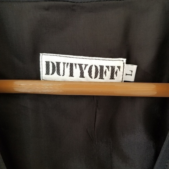 Vintiage Dutyoff Men's Black Jacket Size Large - Picture 5 of 6